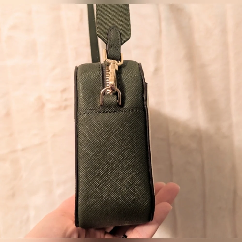 NWT 2FER Kate Spade Card Holder &  Crossbody Bag - Green Floral - Picture 6 of 11